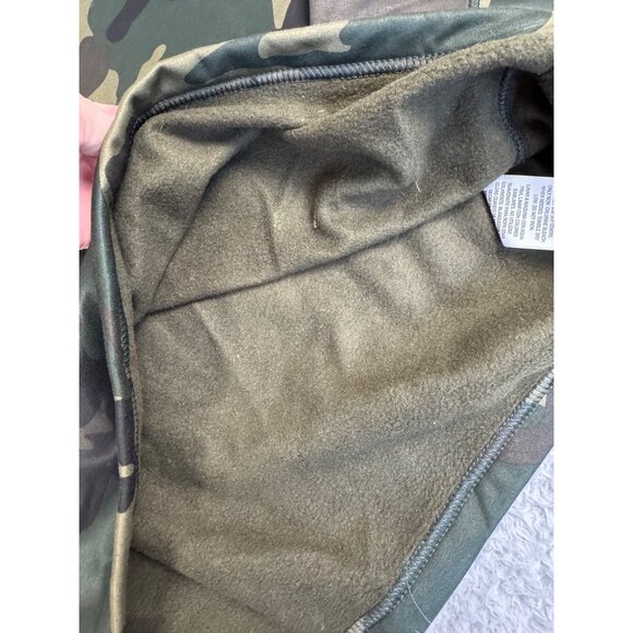 Russell Athletic Camo Quarter Zip Performance Pullover Mens L Outdoor Activewear - Picture 2 of 9